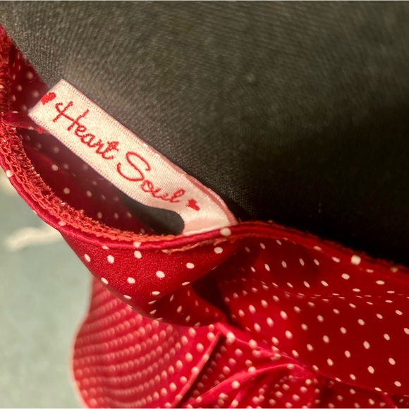 Heart Soul Red and White Polka Dot Cami - Picture 3 of 5